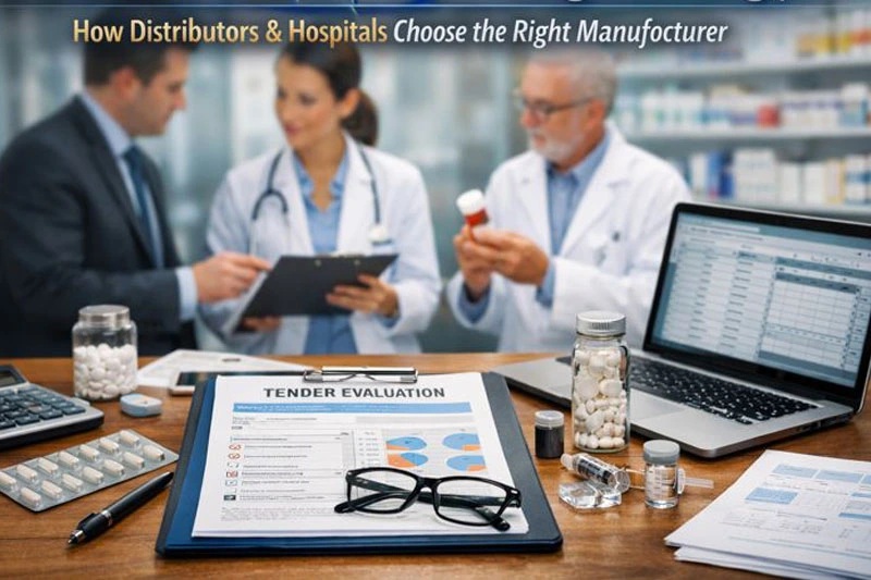 Pharma Tender Sourcing Strategy: How Distributors & Hospitals Choose the Right Manufacturer
