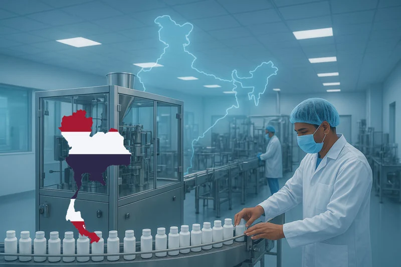 How Companies in Thailand Can Source Pharma Products & CDMO Services from India