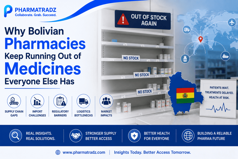 Why Bolivian Pharmacies Keep Running Out of Medicines Everyone Else Has?