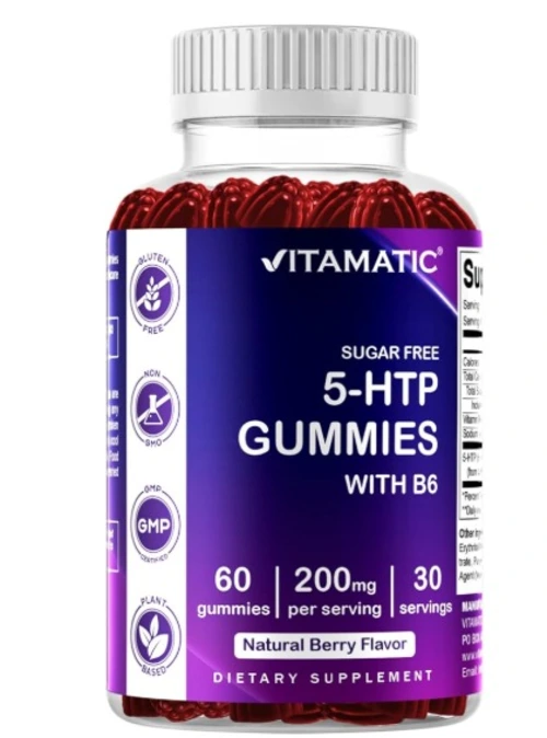 5-HTP/ Vitamin B6 SupplementGummie Gummies manufacturers & suppliers