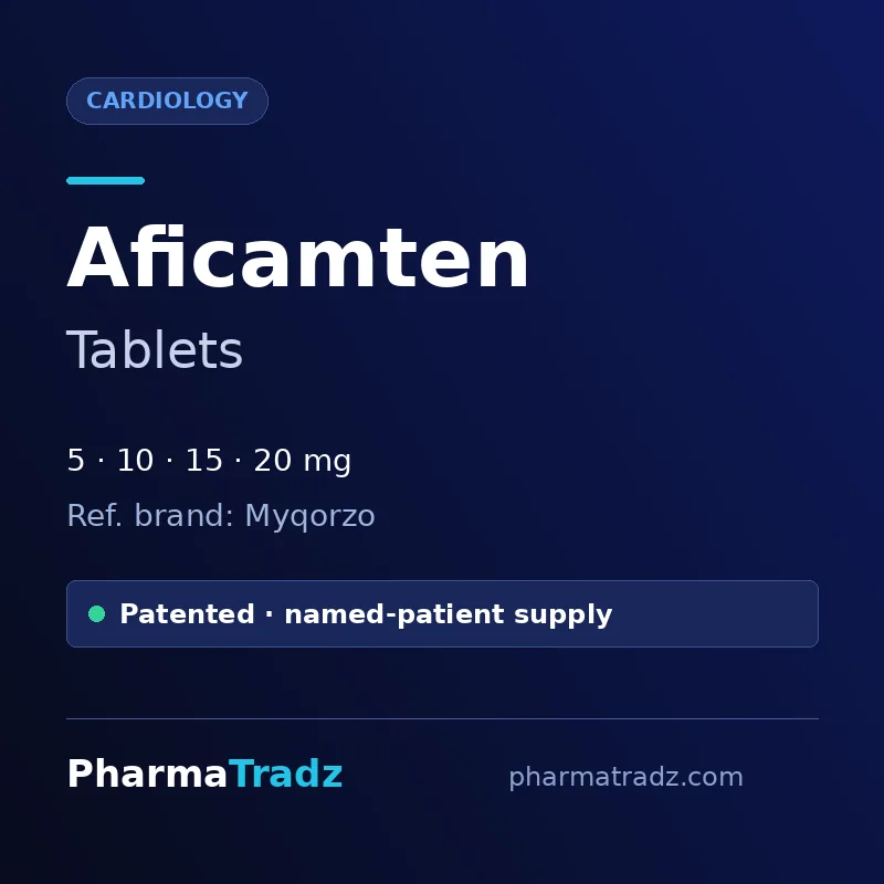 Aficamten Tablets Film-coated tablets manufacturers & suppliers