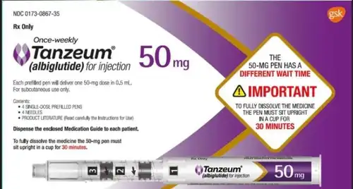 Albiglutide injection (prefilled syringe) manufacturers & suppliers