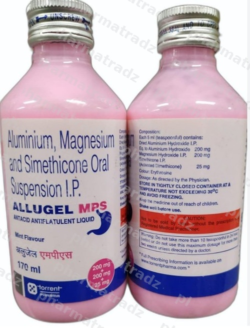 Aluminium Hydroxide + Magnesium Hydroxide + Simethicone + Carboxymethylcellulose Suspension API in Suspension form, 830mg + 185mg + 50mg + 100mg specification