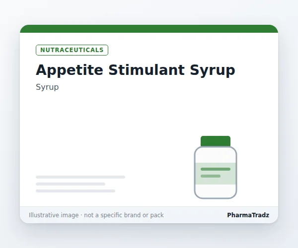 Appetite Stimulant Syrup Syrup manufacturers & suppliers