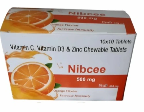 ASCORBIC ACID(VITAMIN-C) / ZINC / VITAMIN D3 TABLETS bulk supplier for pharma manufacturers