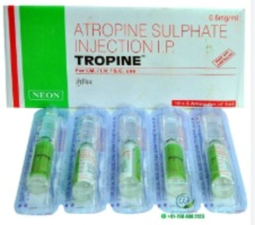 Atropine Sulphate Injection bulk supplier for pharma manufacturers