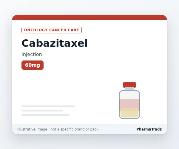 Cabazitaxel Injection manufacturers & suppliers
