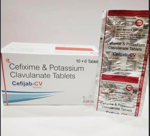 Cefixime + Pot. Clavulanate Tablet bulk supplier for pharma manufacturers