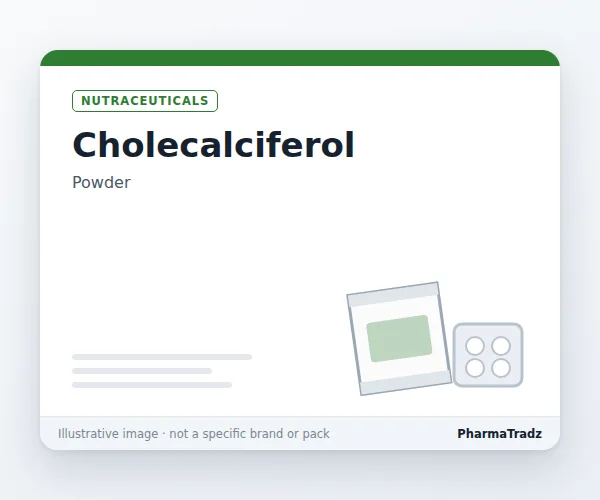 Cholecalciferol Powder manufacturers & suppliers