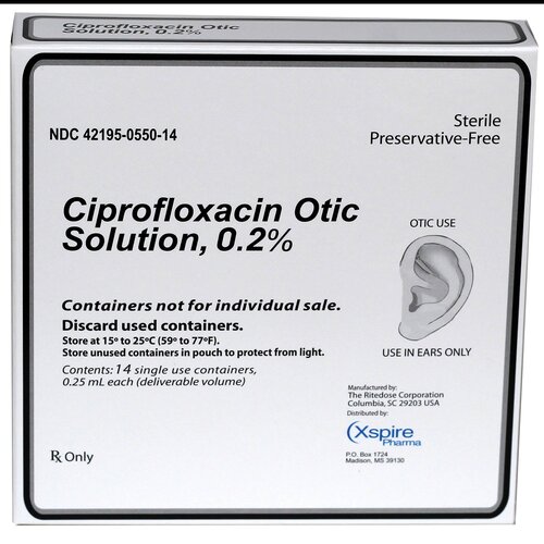 Ciprofloxacin Otic