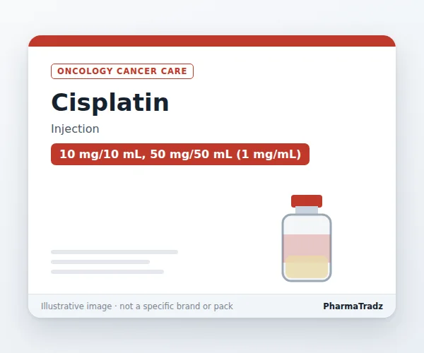 Cisplatin Injection manufacturers & suppliers