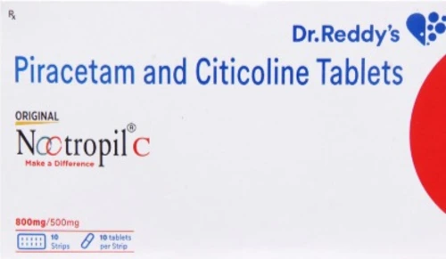 Citicoline / Piracetam Tablet API in Tablets form, 500mg + 800mg specification
