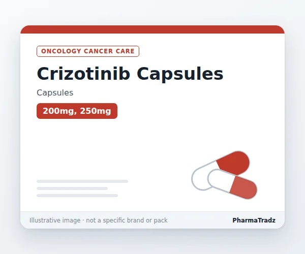Crizotinib Capsules Capsules manufacturers & suppliers