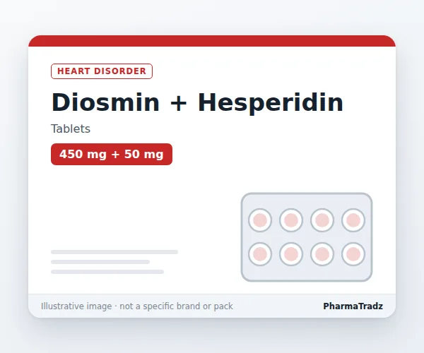 Diosmin + Hesperidin Tablets manufacturers & suppliers
