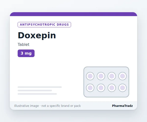 Doxepin Tablet manufacturers & suppliers