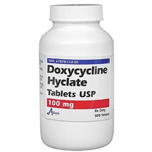 Doxycycline Hyclate Oral capsules and tablets