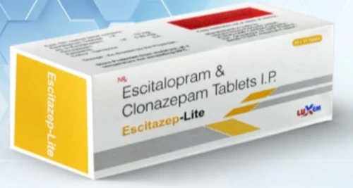 Escitalopram / Clonazepam Tablet bulk supplier for pharma manufacturers