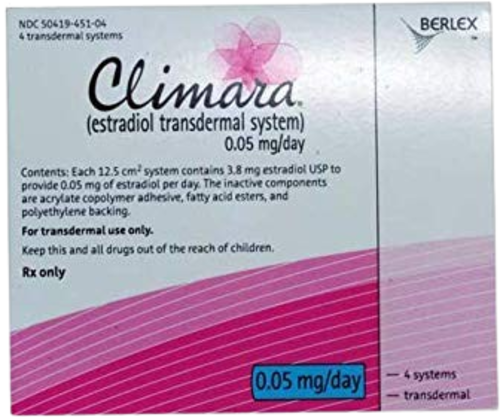 Estrogen + levonorgestrel. patch