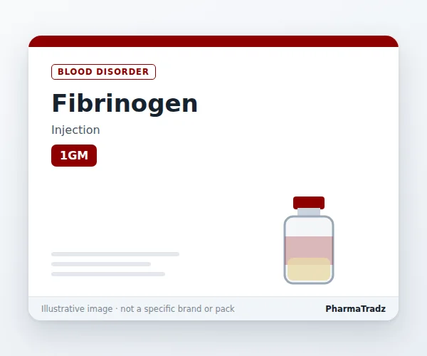 FIBRINOGEN Injection manufacturers & suppliers