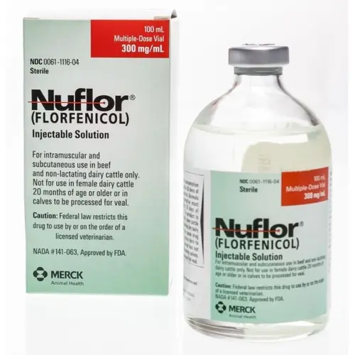 Florfenicol Injectable solutions (IV, IM)