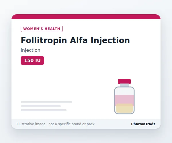 FOLLITROPIN ALFA  INJECTION Injection manufacturers & suppliers