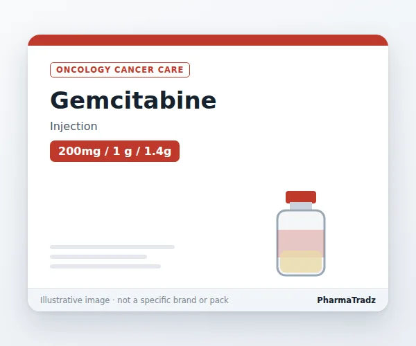 Gemcitabine Injection manufacturers & suppliers