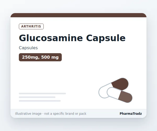 Glucosamine Capsule manufacturers & suppliers
