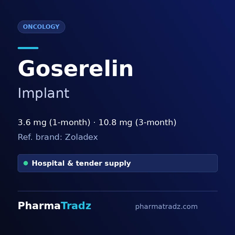 Goserelin Implant Implant in pre-filled syringe applicator (subcutaneous) manufacturers & suppliers