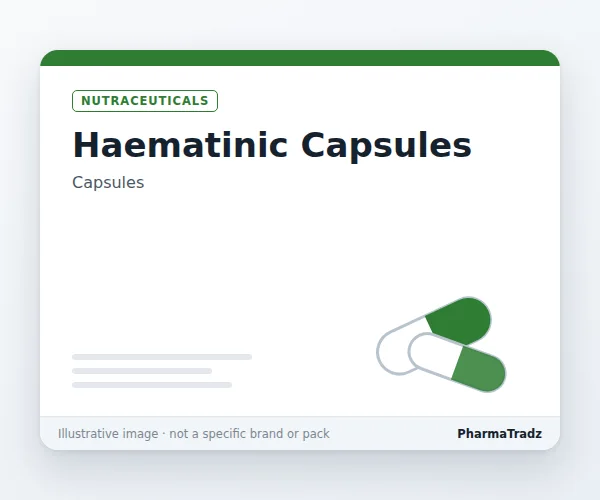 Haematinic Capsules Capsules manufacturers & suppliers