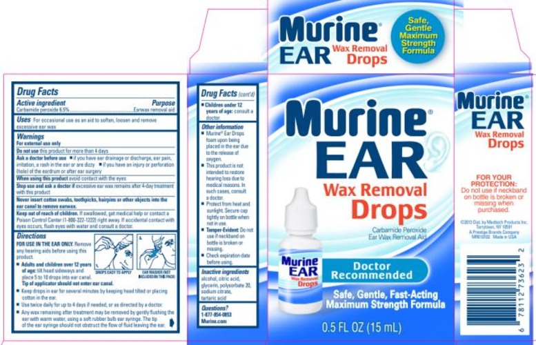 Hydrogen Peroxide Ear Drops