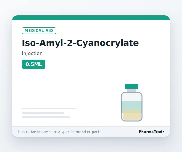 ISO-AMYL-2-CYANOCRYLATE Injection manufacturers & suppliers