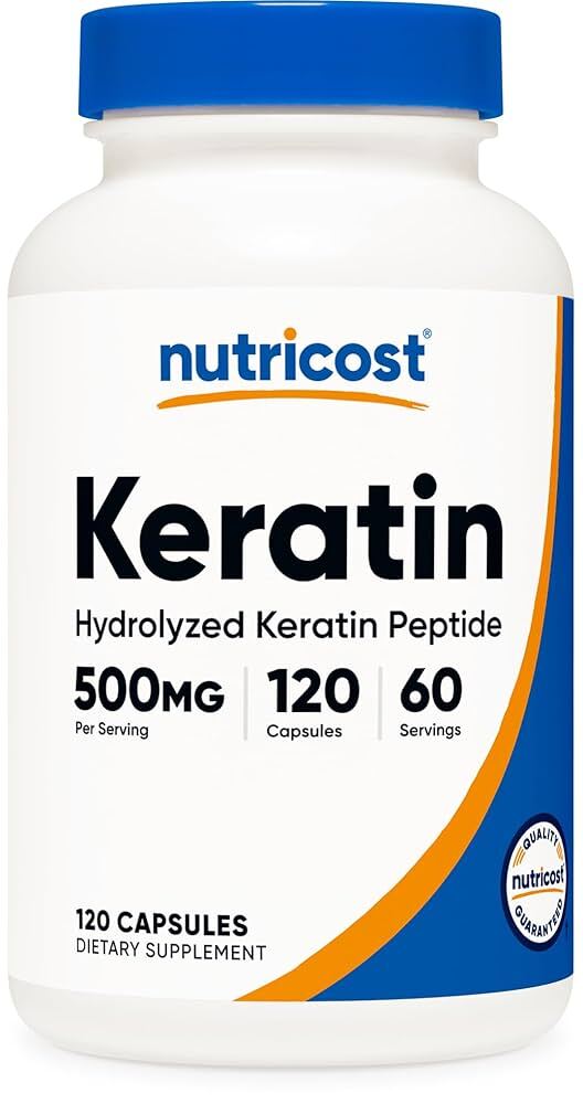 Keratin peptides Capsules and Tablets