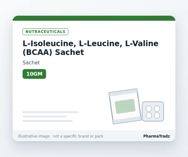 L-ISOLEUCINE, L-LEUCINE, L-VALINE (BCAA) SACHET Sachet manufacturers & suppliers