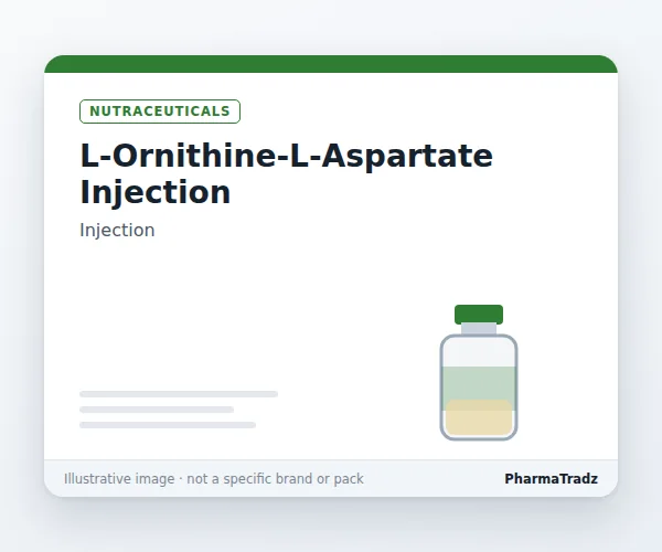 L-Ornithine-L-Aspartate Injection Injection manufacturers & suppliers