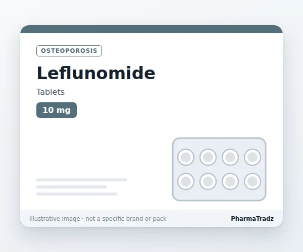LEFLUNOMIDE Tablets manufacturers & suppliers