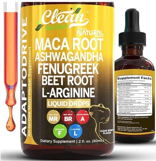 Maca Root and Ashwagandha Liquid Multivitamin bulk supplier for pharma manufacturers