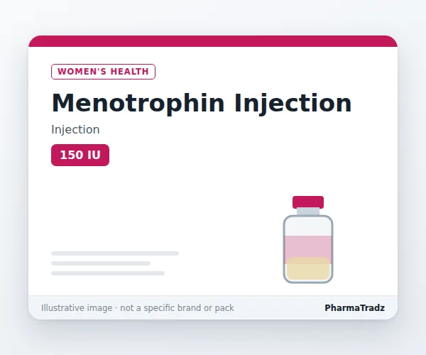 MENOTROPHIN INJECTION Injection manufacturers & suppliers