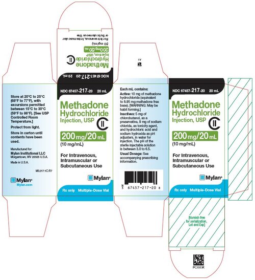 Methadone injectable