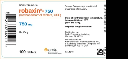 Methocarbamol Tablet / Injection manufacturers & suppliers