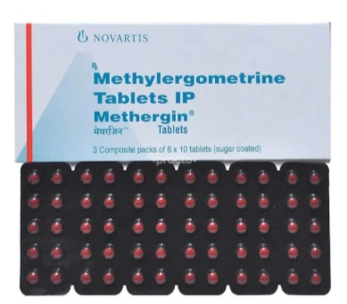 Methylergometrine Tablet API in Tablets form, 0.125mg, 0.2 mg specification
