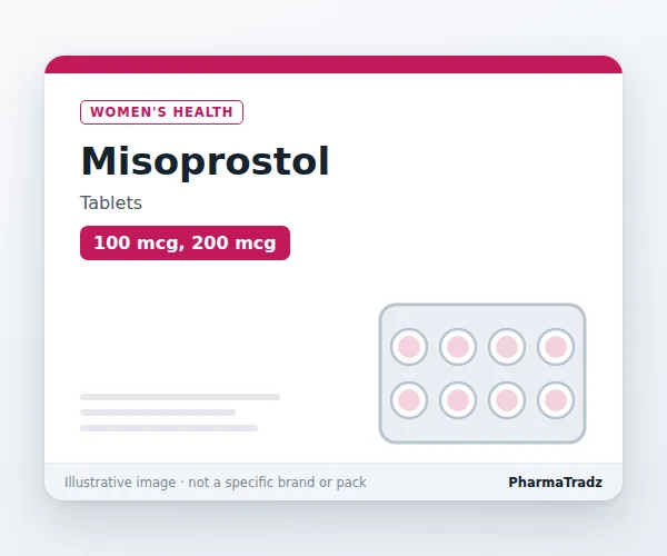 Misoprostol Tablets manufacturers & suppliers