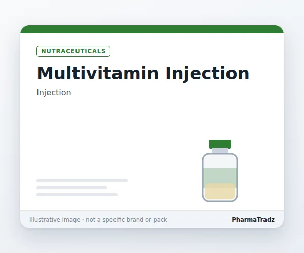 Multivitamin Injection Injection manufacturers & suppliers
