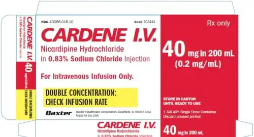 Nicardipine Hydrochloride Capsules / Injection manufacturers & suppliers