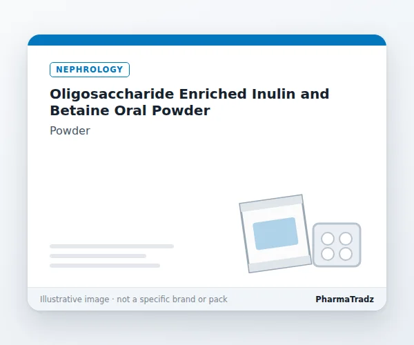 Oligosaccharide Enriched Inulin and Betaine Oral Powder powder manufacturers & suppliers