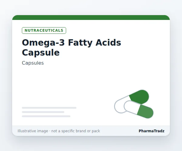 OMEGA-3 FATTY ACIDS CAPSULE Capsules manufacturers & suppliers