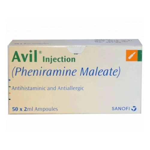 Pheniramine Maleate Injection manufacturers & suppliers Pheniramine Maleate Injection bulk supplier for pharma manufacturers