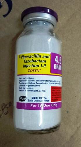 Piperacillin + Tazobactam Intravenous (IV) Injection/Infusion