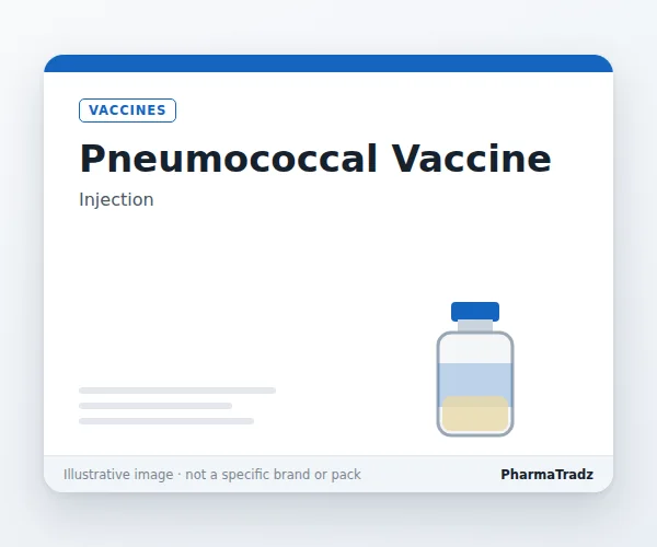 PNEUMOCOCCAL VACCINE manufacturers & suppliers