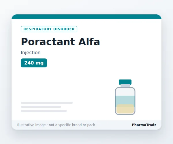 PORACTANT ALFA Injection manufacturers & suppliers