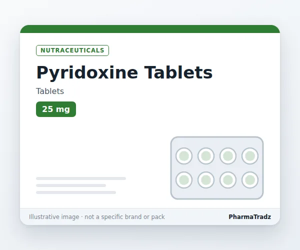 Pyridoxine Tablets Tablets manufacturers & suppliers